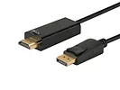 Kabel DisplayPort - HDMI SAVIO CL-56 1,5m czarny