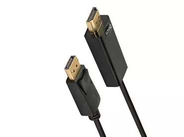 Kabel DisplayPort - HDMI SAVIO CL-56 1,5m czarny