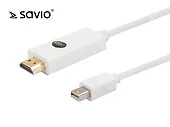 SAVIO CL-83 Kabel mini DisplayPort M - HDMI AM 1.8m