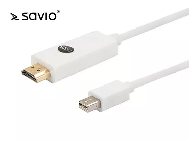 SAVIO CL-83 Kabel mini DisplayPort M - HDMI AM 1.8m
