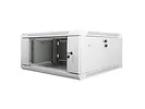 LANBERG Szafa instalacyjna wisząca 19'' 4U 600X600mm szara (drzwi        szklane)