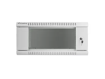LANBERG Szafa instalacyjna wisząca 19'' 4U 600X600mm szara (drzwi        szklane)