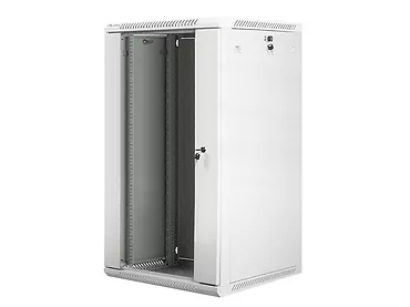LANBERG Szafa instalacyjna wisząca 19'' 22U 600X600mm szara (drzwi       szklane)