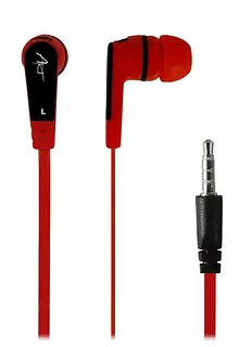 Słuchawki douszne z mikrofonem S2D Czerwone