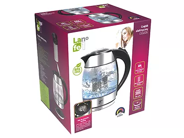 Czajnik elektryczny Lafe CEG006 2200W Filtr 1,8l