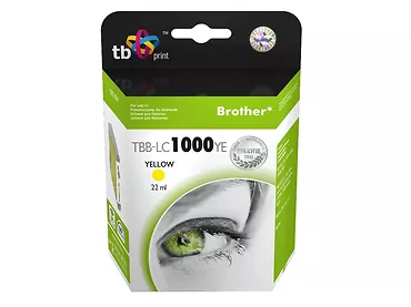 Tusz do Brother LC1000YE TBB-LC1000YE YE 100% nowy