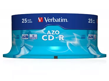 Płyta CD-R 52x 700MB 25P CB DLP Crystal 43352