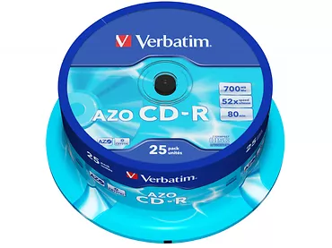 Płyta CD-R 52x 700MB 25P CB DLP Crystal 43352