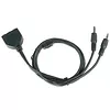 Gembird Przedłużacz 2xJack(M)3,5mm->3xJack(F)3,5mm