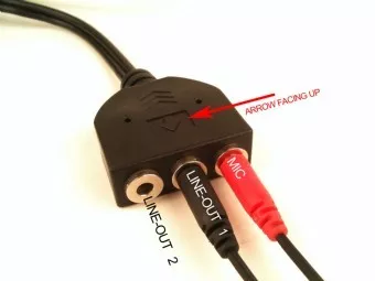 Gembird Przedłużacz 2xJack(M)3,5mm->3xJack(F)3,5mm