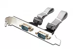 Digitus Kontroler PCI-Express 2xserial DB9 COM RS232, 1xparallel DB25 LPT