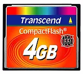 Compact Flash Card 4GB (133X)