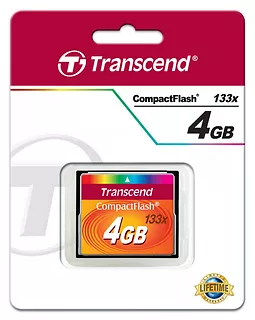 Compact Flash Card 4GB (133X)