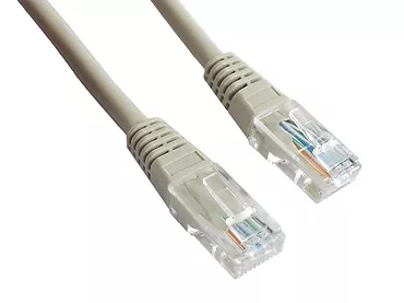 Patch cord kat.5e osłonka zalewana 0.5M zołty