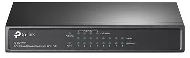 Przełącznik typu desktop, 8 portów gigabitowych, 4 porty PoE TP-Link TL-SG1008P switch