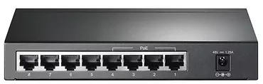 Przełącznik typu desktop, 8 portów gigabitowych, 4 porty PoE TP-Link TL-SG1008P switch