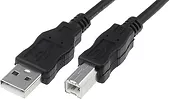 ASSMANN Kabel USB2,0  A m / B m dl.3,0m czarny
