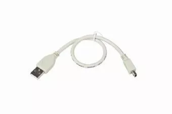 Kabel miniUSB 2.0 CANON 5pin 0.3m szary