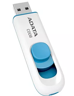 Adata DashDrive Classic C008 16GB USB2.0 biało-niebieski