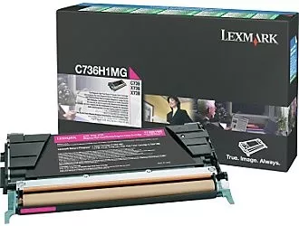 Lexmark Optra C73x/X73x Magenta 10K C736H1MG