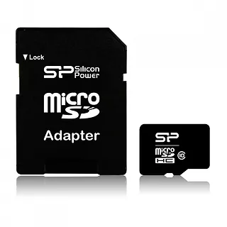 Silicon Power microSDHC 16GB CLASS 10 + adapter