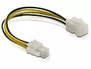 Kabel P4 zasilający CPU M/F wewnętrzny 15cm