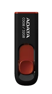 DashDrive Classic C008 32GB USB2.0 czarno-czerwone