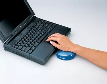 Fellowes Podkładka zel. CRYSTAL pod nadg. czarna 9112301