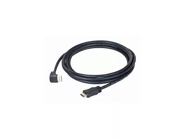 Gembird Kabel HDMI-HDMI v1.4 3D TV High Speed Ethernet  4.5M kątowy 90'' (pozłacane końcówki)