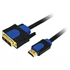 Kabel HDMI-DVI dl. 2m