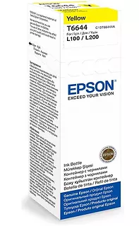 Tusz Epson T6644 YELLOW  70ml butelka do L100/110/200/210/300/355/550