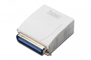Digitus Serwer wydruku  Print serwer Fast Ethernet 1-port 1xLPT, 1xRJ-45