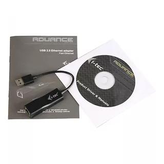 i-tec USB 2.0 Fast Ethernet Adapter karta sieciowa USB 10/100 Mbps
