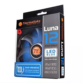 Wentylator - Luna 12 LED Blue (120mm, 1200 RPM) BOX