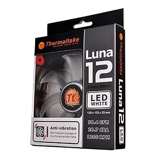 Wentylator - Luna 12 LED White (120mm, 1200 RPM) BOX