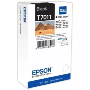 Epson Tusz T7011 Czarny XXL do serii WorkForce WP4000/4500 (3.4k)