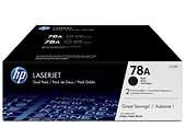 HP Inc. Toner LJ P1566/1606 78A Czarny 2.1k Dwupak CE278AD