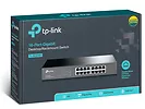 Przełącznik, 16 portów Gb, z możliwością montażu w szafie TP-Link TL-SG1016D switch