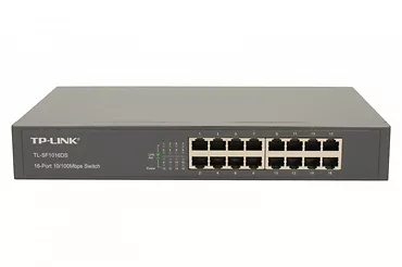 TP-LINK SF1016DS switch L2 16x10/100 Desktop