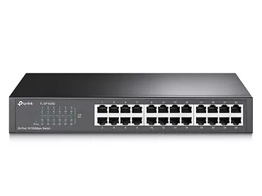 TP-LINK TPLINK TL-SF1024D SWITCH 24 PORTY RACK