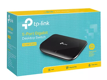 Przełącznik typu desktop, 5 portów Gb TP-Link TL-SG1005D