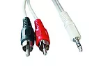 Kabel MINIJACK/2XRCA (CHINCH)M/M 20CM