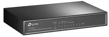 Przełącznik typu desktop TP-LINK TL-SF1008P, 8 portów 10/100 Mb/s, 4 porty PoE