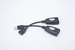 Gembird Przedłużacz USB 2.0 USB(AM)->LAN->USB(AF) 30M