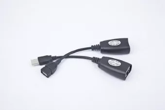 Gembird Przedłużacz USB 2.0 USB(AM)->LAN->USB(AF) 30M