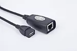 Gembird Przedłużacz USB 2.0 USB(AM)->LAN->USB(AF) 30M