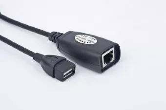 Gembird Przedłużacz USB 2.0 USB(AM)->LAN->USB(AF) 30M