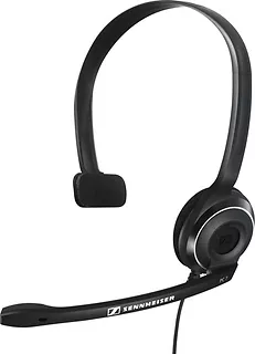 Sennheiser Communications SENNHEISER PC 7 USB  Lekka słuchawka nagłowna, jednouszna z mikrofonem