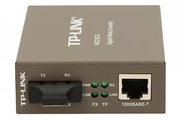 Media konwerter Gb, Ethernet TP-Link MC210CS 1GBE Single-mode