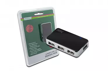 Digitus Hub USB2.0 4 portowy aktywny